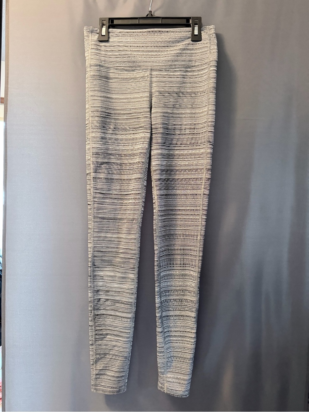 Athleta Gray Marled High-Rise Leggings